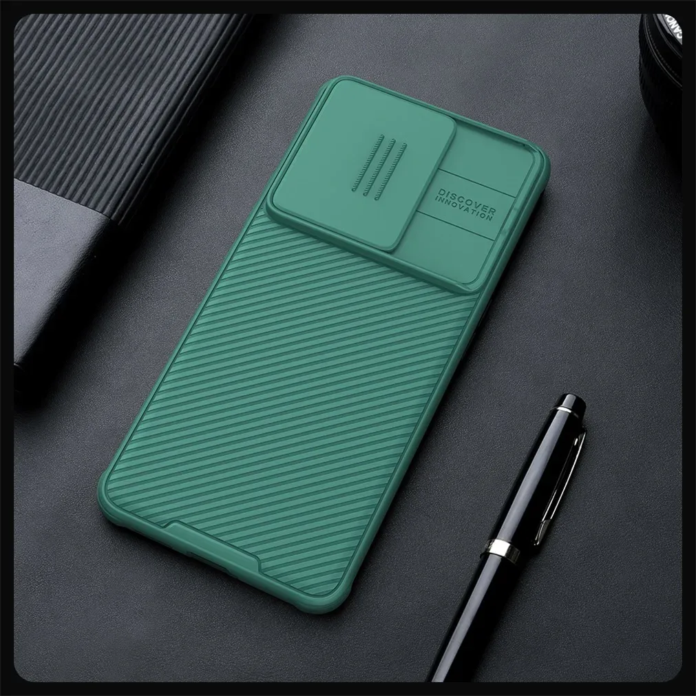 For Xiaomi Poco F6 Case NILLKIN CamShield Pro Case Shockproof Slide Camera Cover Lens Privacy Protection Back Cover For Poco F6