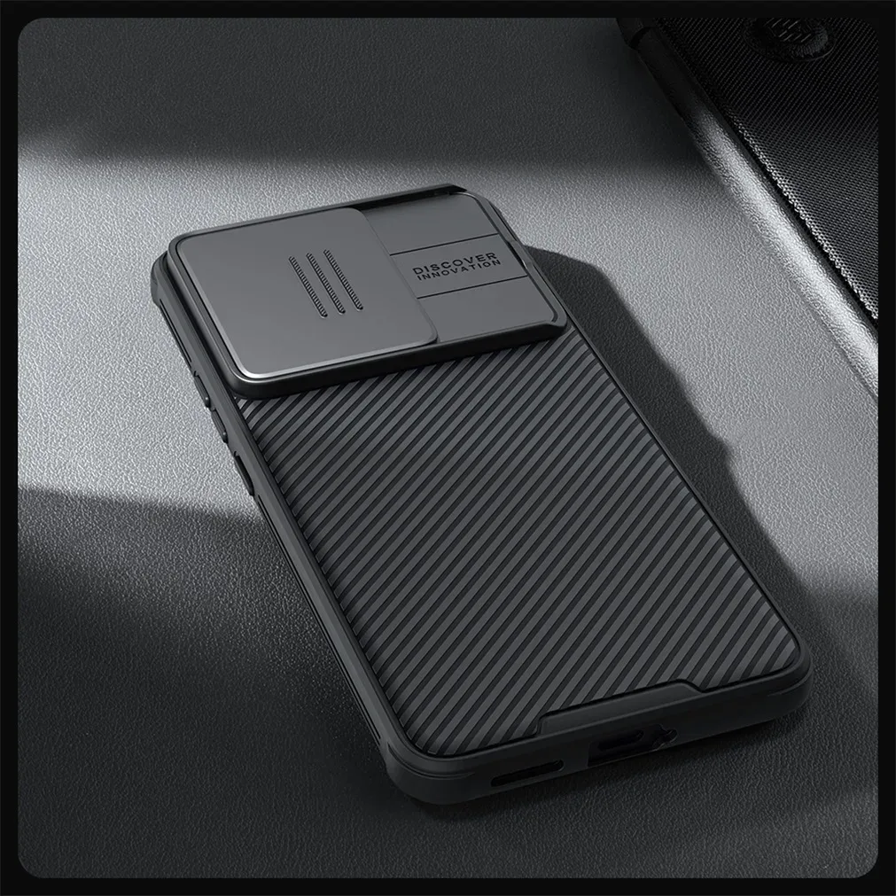 For Xiaomi Poco F6 Case NILLKIN CamShield Pro Case Shockproof Slide Camera Cover Lens Privacy Protection Back Cover For Poco F6