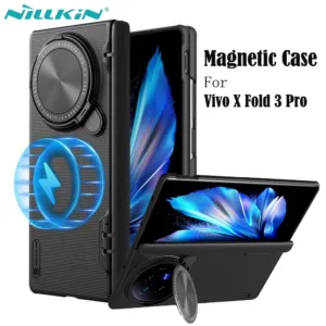 Чехол Nillkin Super Frosted Shield Prop для Vivo X Fold 3, Vivo X Fold 3 Pro (MagSafe)