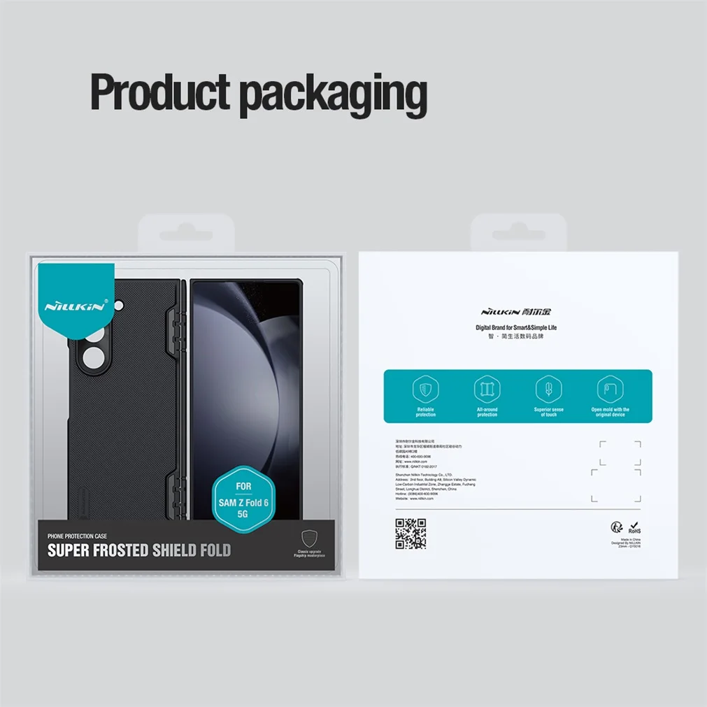 Чехол Nillkin Super Frosted Shield Fold для Samsung Galaxy Z Fold 6 5G (MagSafe)