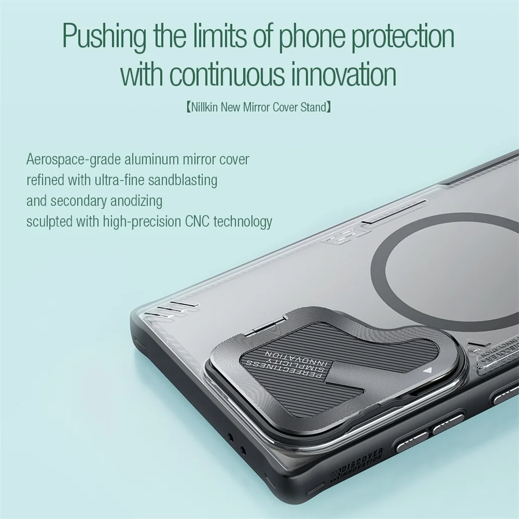 Чехол Nillkin Iceblade Prop для Samsung Galaxy S24 Ultra (MagSafe) Чехол Nillkin Iceblade Prop для Samsung Galaxy S24 Ultra (MagSafe)