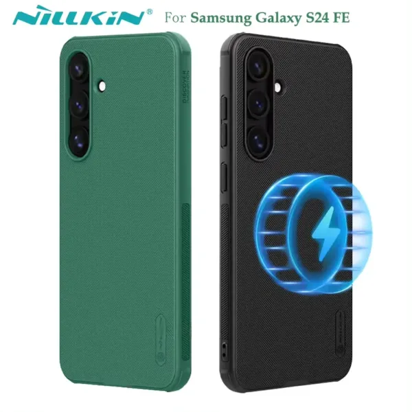 Чехол Nillkin Super Frosted Shield Pro Magnetic для Samsung Galaxy S24 FE (MagSafe)