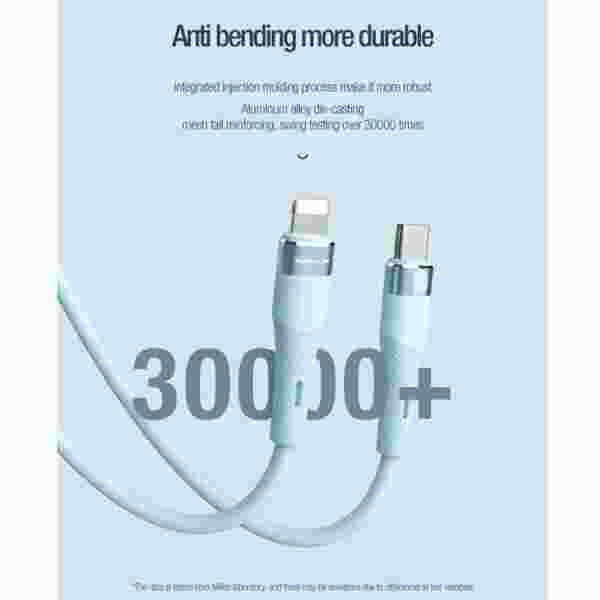 Кабель Nillkin Silicone Cable Flowspeed Type-C на Lightning — изображение 4
