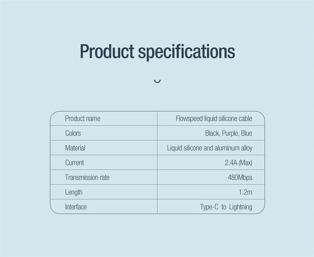 NILLKIN Silicone Cable Type C To Lightning PD 27W Fast Charging Transmission For iPhone 14 13 12 Pro Max 1.2m USB C Data Cable