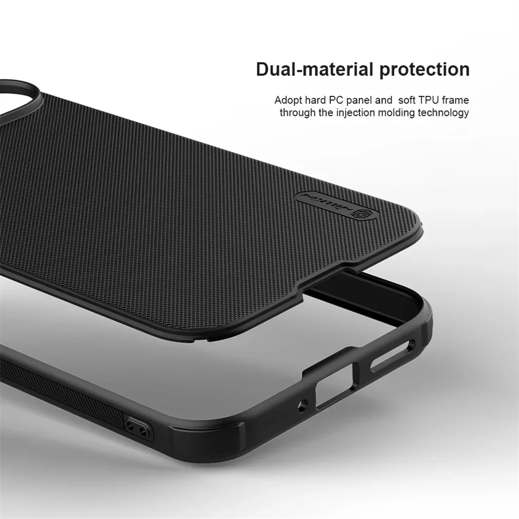 For Google Pixel 9 /9 Pro Case Nillkin Frosted Shield Pro Soft TPU Frame Hard PC Shell Matte Back Cover For Google Pixel9 Pro XL