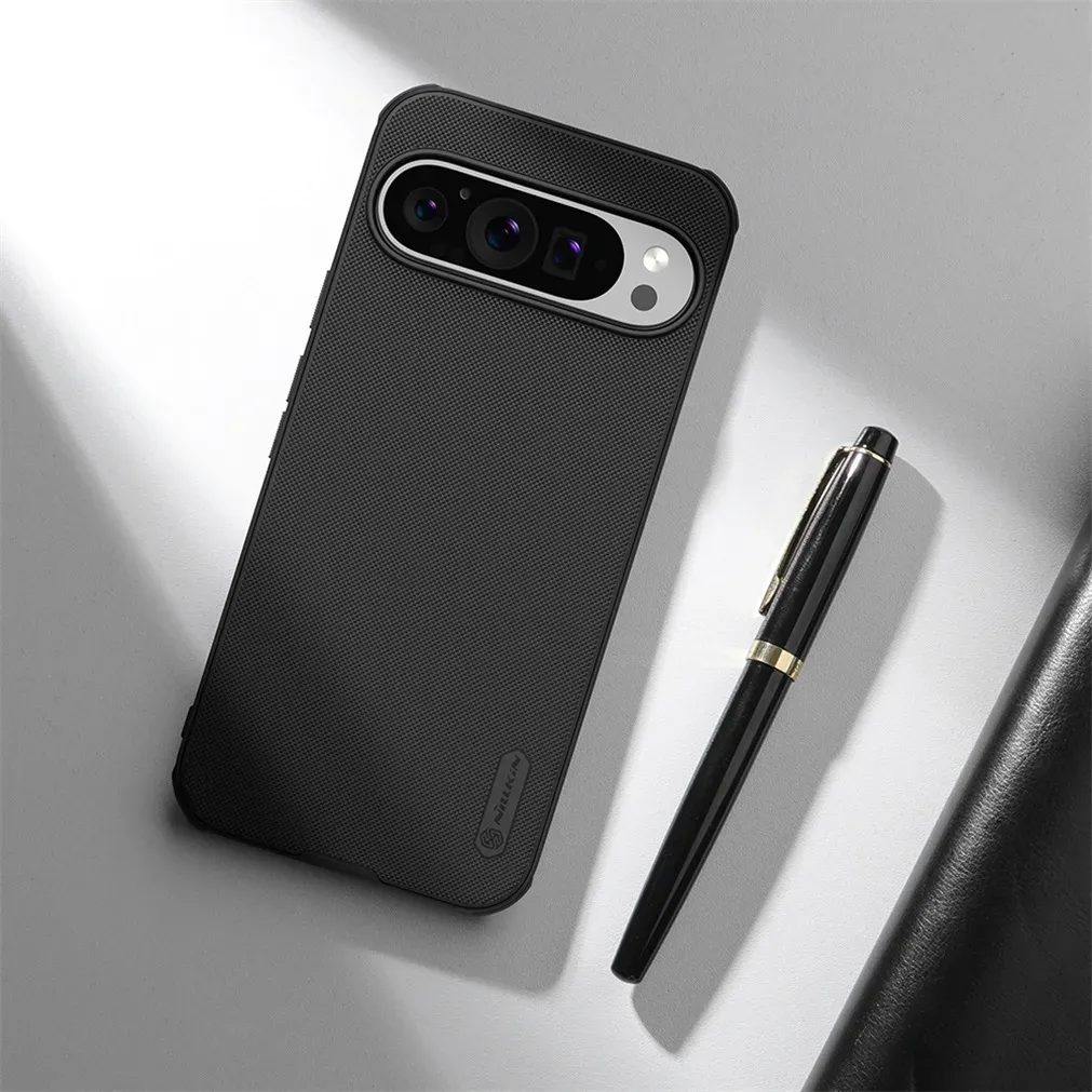 For Google Pixel 9 /9 Pro Case Nillkin Frosted Shield Pro Soft TPU Frame Hard PC Shell Matte Back Cover For Google Pixel9 Pro XL