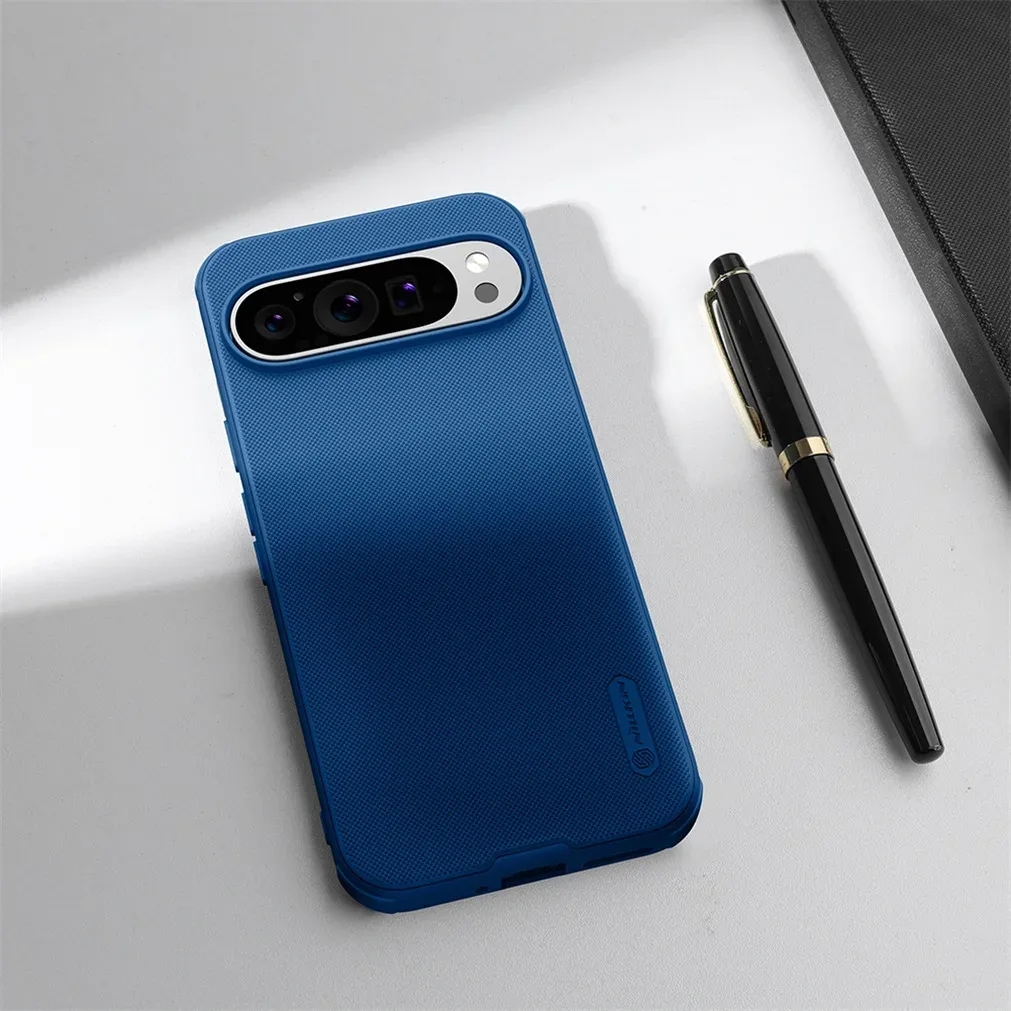 For Google Pixel 9 /9 Pro Case Nillkin Frosted Shield Pro Soft TPU Frame Hard PC Shell Matte Back Cover For Google Pixel9 Pro XL