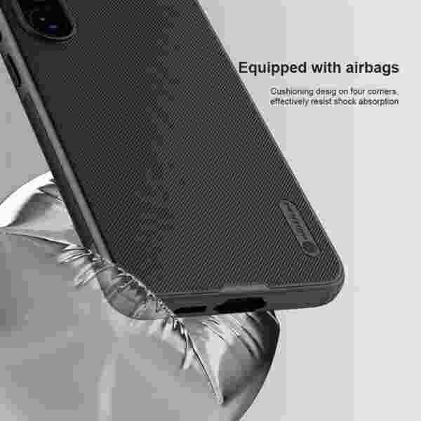 Чехол Nillkin Super Frosted Shield Pro для Samsung Galaxy S24 FE (MagSafe) — изображение 3