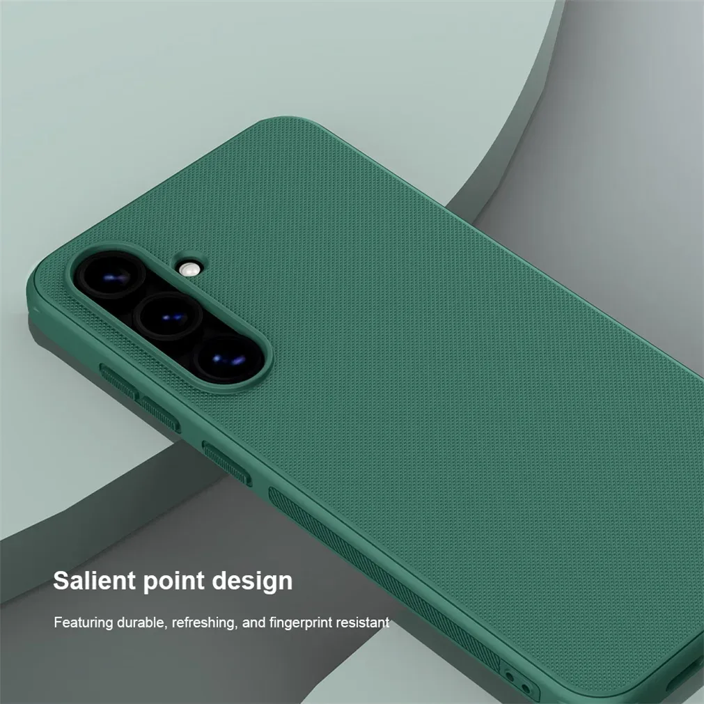 For Samsung Galaxy S24 FE MagSafe Case Nillkin Frosted Shield Pro Magnetic Case Soft TPU Frame Hard PC Cover For Samsung S24FE