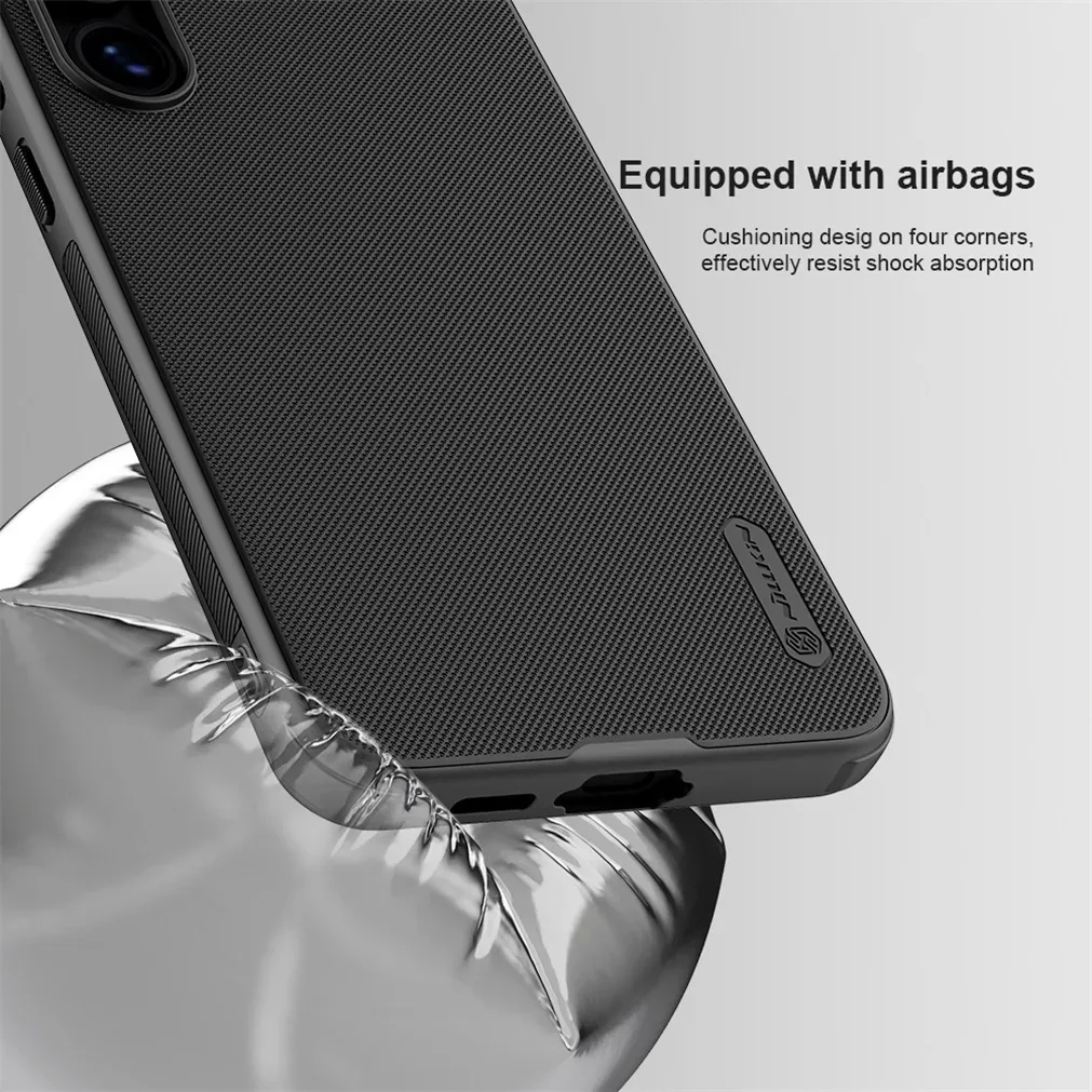 For Samsung Galaxy S24 FE MagSafe Case Nillkin Frosted Shield Pro Magnetic Case Soft TPU Frame Hard PC Cover For Samsung S24FE