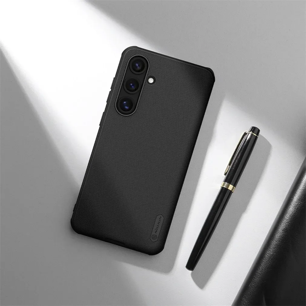 For Samsung Galaxy S24 FE MagSafe Case Nillkin Frosted Shield Pro Magnetic Case Soft TPU Frame Hard PC Cover For Samsung S24FE