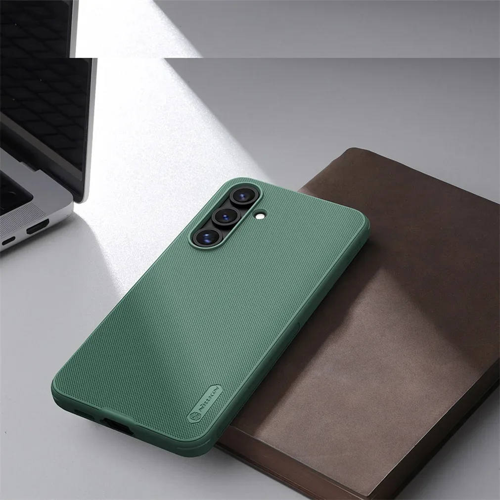 For Samsung Galaxy S24 FE MagSafe Case Nillkin Frosted Shield Pro Magnetic Case Soft TPU Frame Hard PC Cover For Samsung S24FE