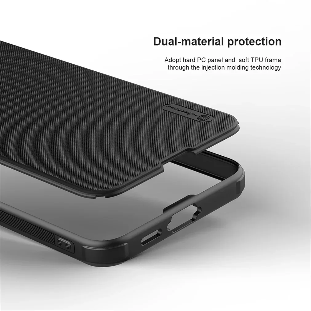 For Samsung Galaxy S24 FE MagSafe Case Nillkin Frosted Shield Pro Magnetic Case Soft TPU Frame Hard PC Cover For Samsung S24FE