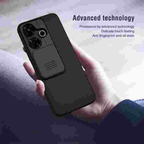 Чехол Nillkin Camshield для Xiaomi Poco M6 4G, Redmi 13 4G, Redmi Note 13R 5G — изображение 3