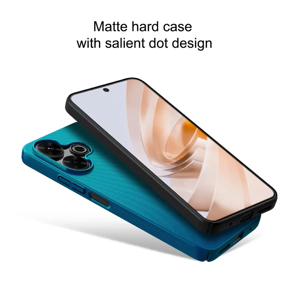 For Xiaomi Redmi 13 4G/ Poco M6 4G Case NILLKIN Super Frosted Shield Case Hard PC Ultra-Thin Back Cover For Redmi Note 13R 5G