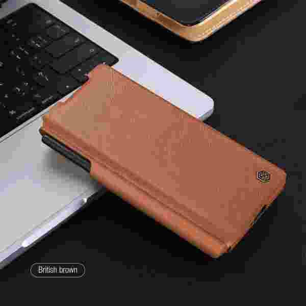 Чехол-книжка Nillkin Qin Pro для Samsung Galaxy Z Fold 6 5G с отделением для стилуса — изображение 6