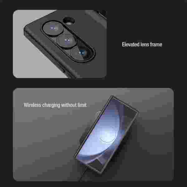 Чехол Nillkin Flex Pure Fold  для Samsung Galaxy Z Fold 6 5G с отсеком для S Pen — изображение 4