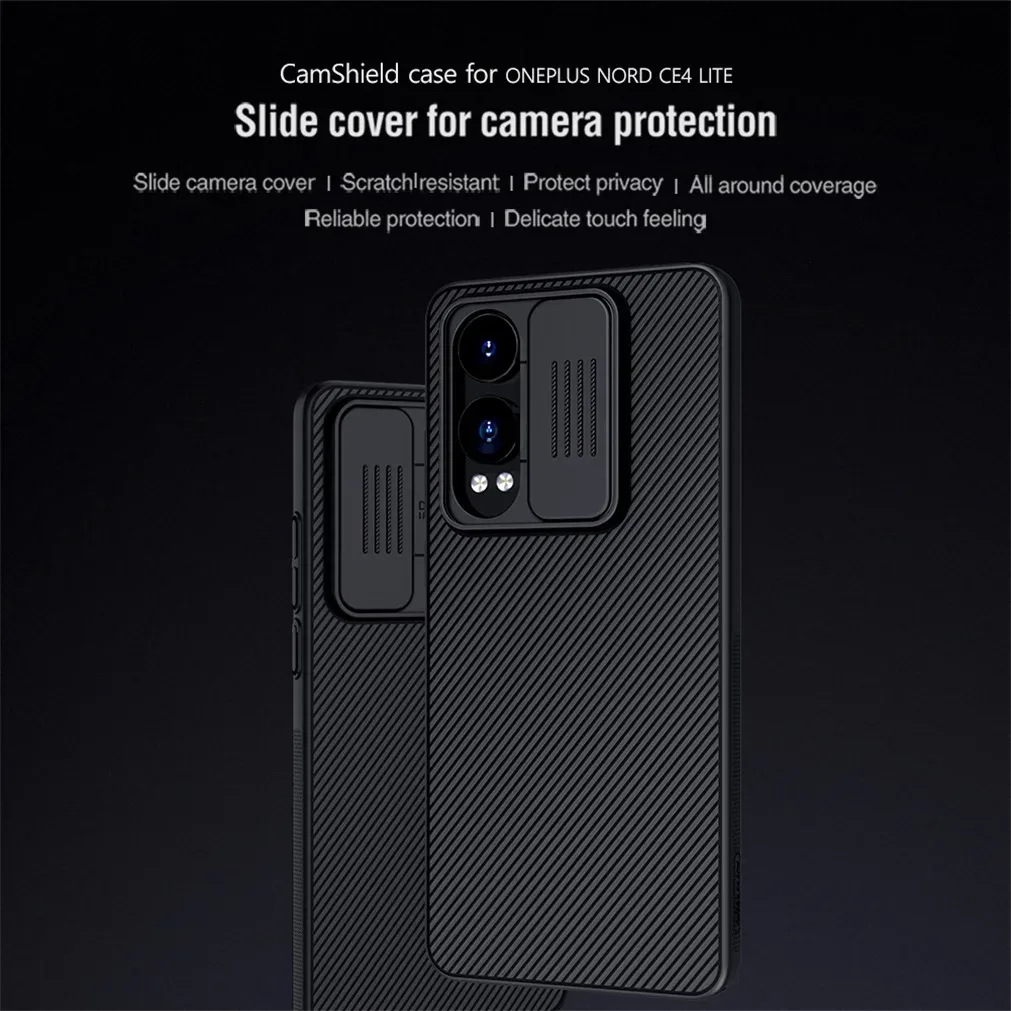 For OnePlus Nord CE4 Lite Case NILLKIN CamShield Slide Camera Cover Privacy Protection Back Cover For One Plus Nord CE4 Lite