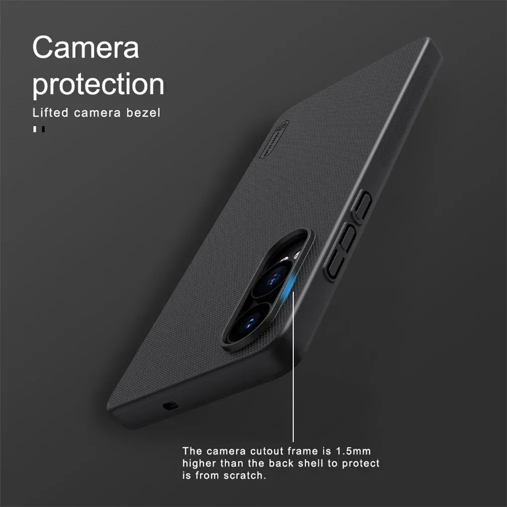 For OnePlus Nord CE4 Lite / OPPO K12x Case NILLKIN Frosted Shield Case Hard PC Ultra-Thin Back Cover For One Plus Nord CE 4 Lite