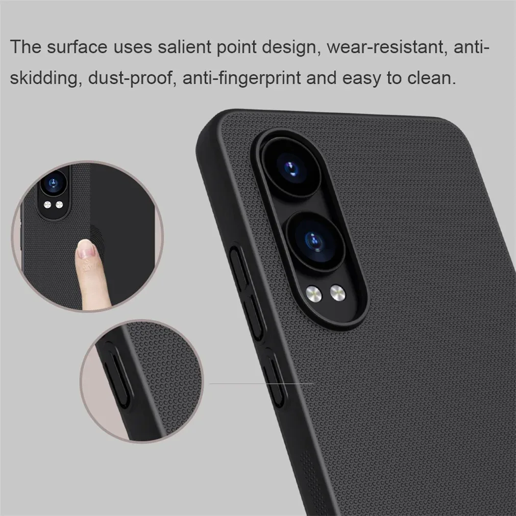 For OnePlus Nord CE4 Lite / OPPO K12x Case NILLKIN Frosted Shield Case Hard PC Ultra-Thin Back Cover For One Plus Nord CE 4 Lite