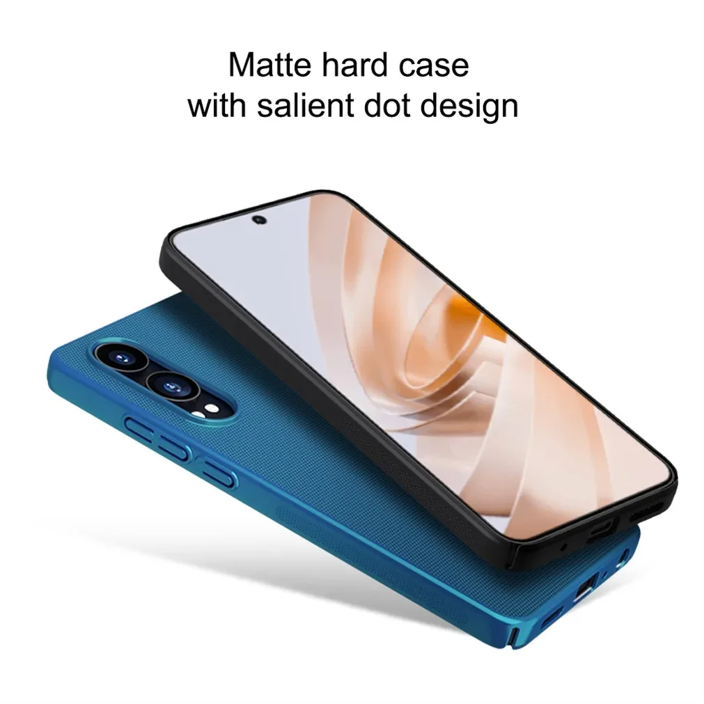 For OnePlus Nord CE4 Lite / OPPO K12x Case NILLKIN Frosted Shield Case Hard PC Ultra-Thin Back Cover For One Plus Nord CE 4 Lite