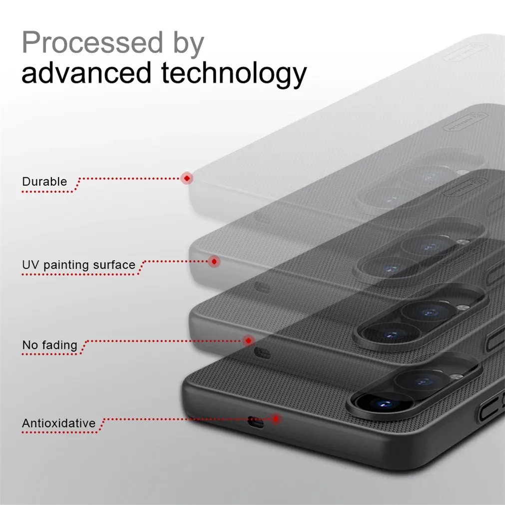 For OnePlus Nord CE4 Lite / OPPO K12x Case NILLKIN Frosted Shield Case Hard PC Ultra-Thin Back Cover For One Plus Nord CE 4 Lite