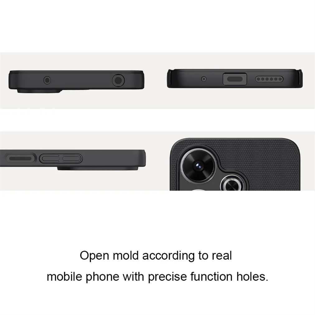 Чехол Nillkin Super Frosted Shield для Xiaomi Poco M6 4G, Redmi 13 4G, Redmi Note 13R 5G