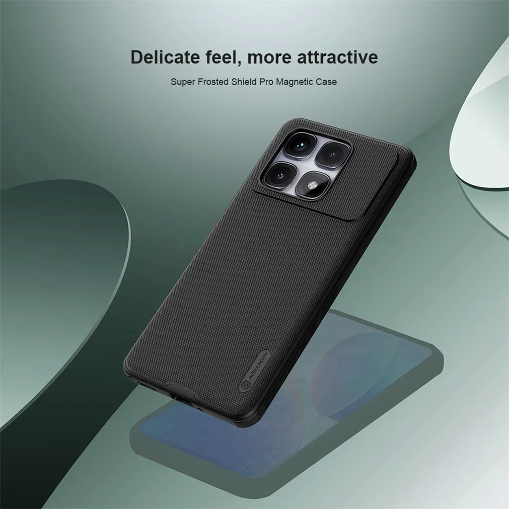 For Xiaomi Redmi K70 Ultra MagSafe Case Nillkin Frosted Shield Pro Shockproof Magnetic Case For Xiaomi Redmi K70Ultra Back Cover