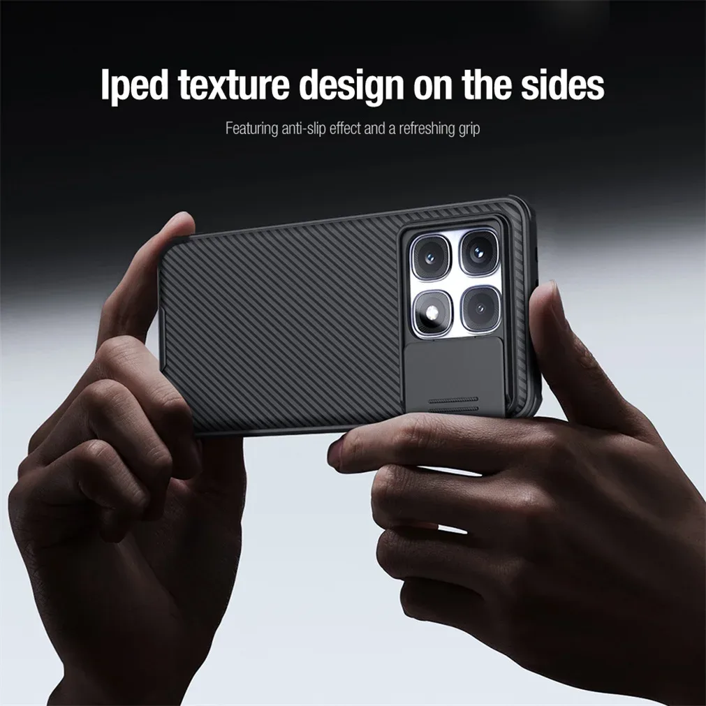 For Xiaomi Redmi K70 Ultra Case NILLKIN CamShield Pro Case Shockproof Privacy Protection Slide Camera Cover With Camera Curtain