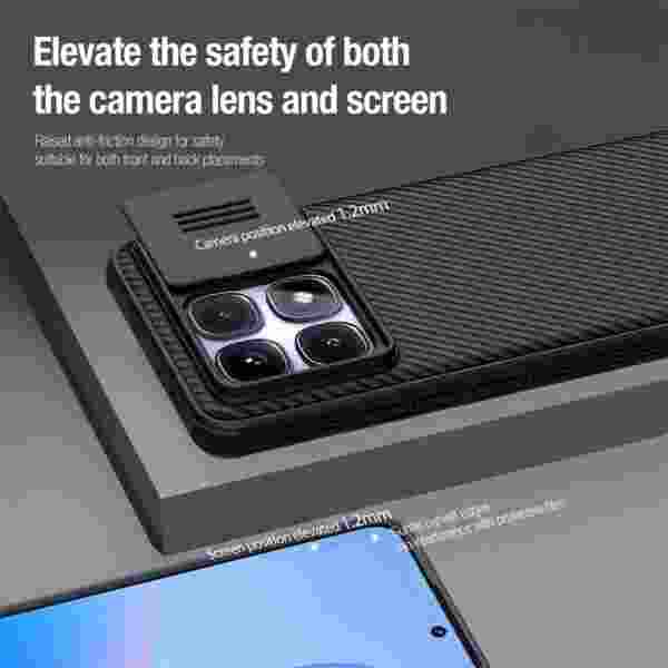 Чехол Nillkin Camshield Pro для Xiaomi Redmi K70 Ultra — изображение 4