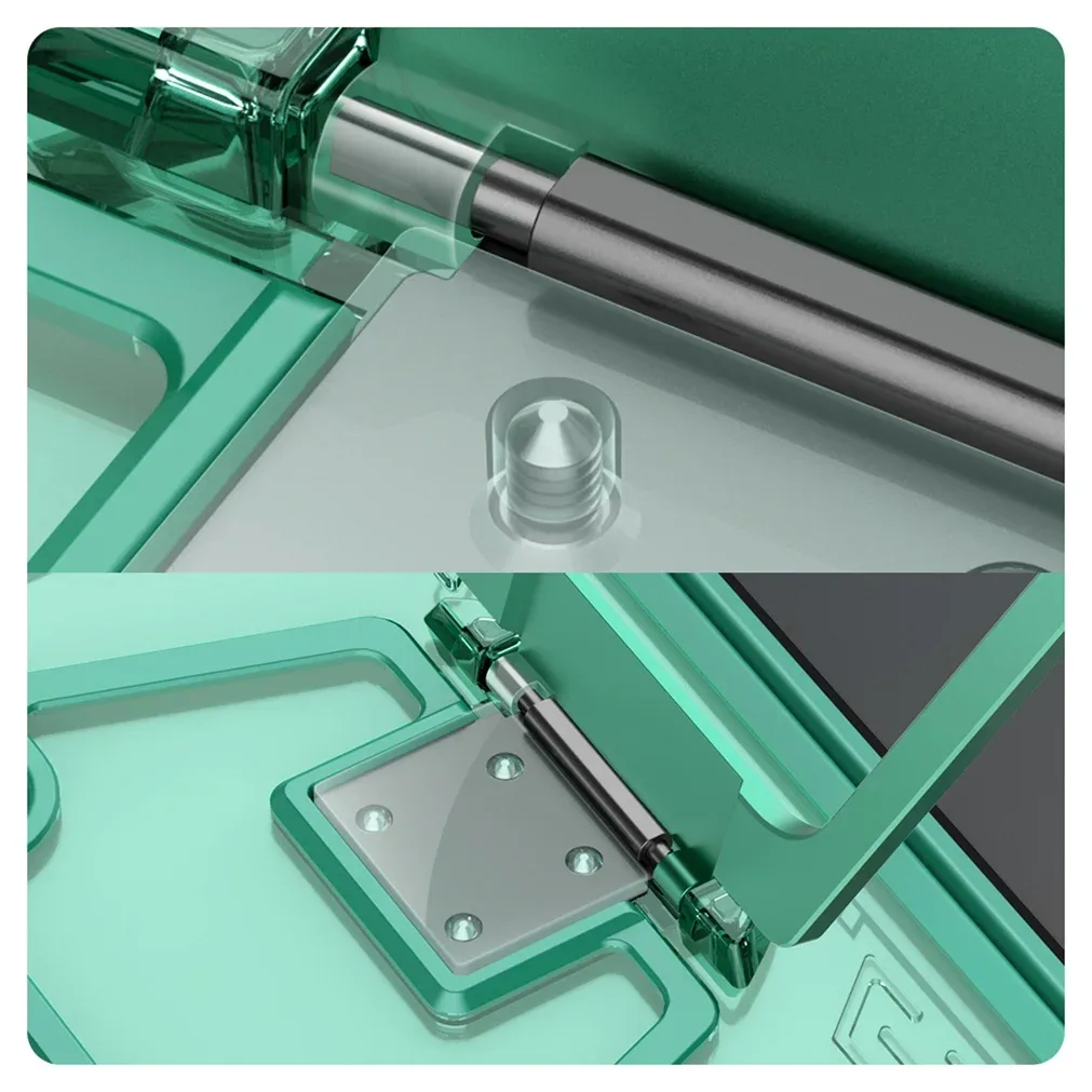 For Samsung Galaxy Z Fold 6 5G MagSafe Transparent Case NILLKIN Iceblade Fold Clear Magnetic Case For Z Fold6 With Metal Stand