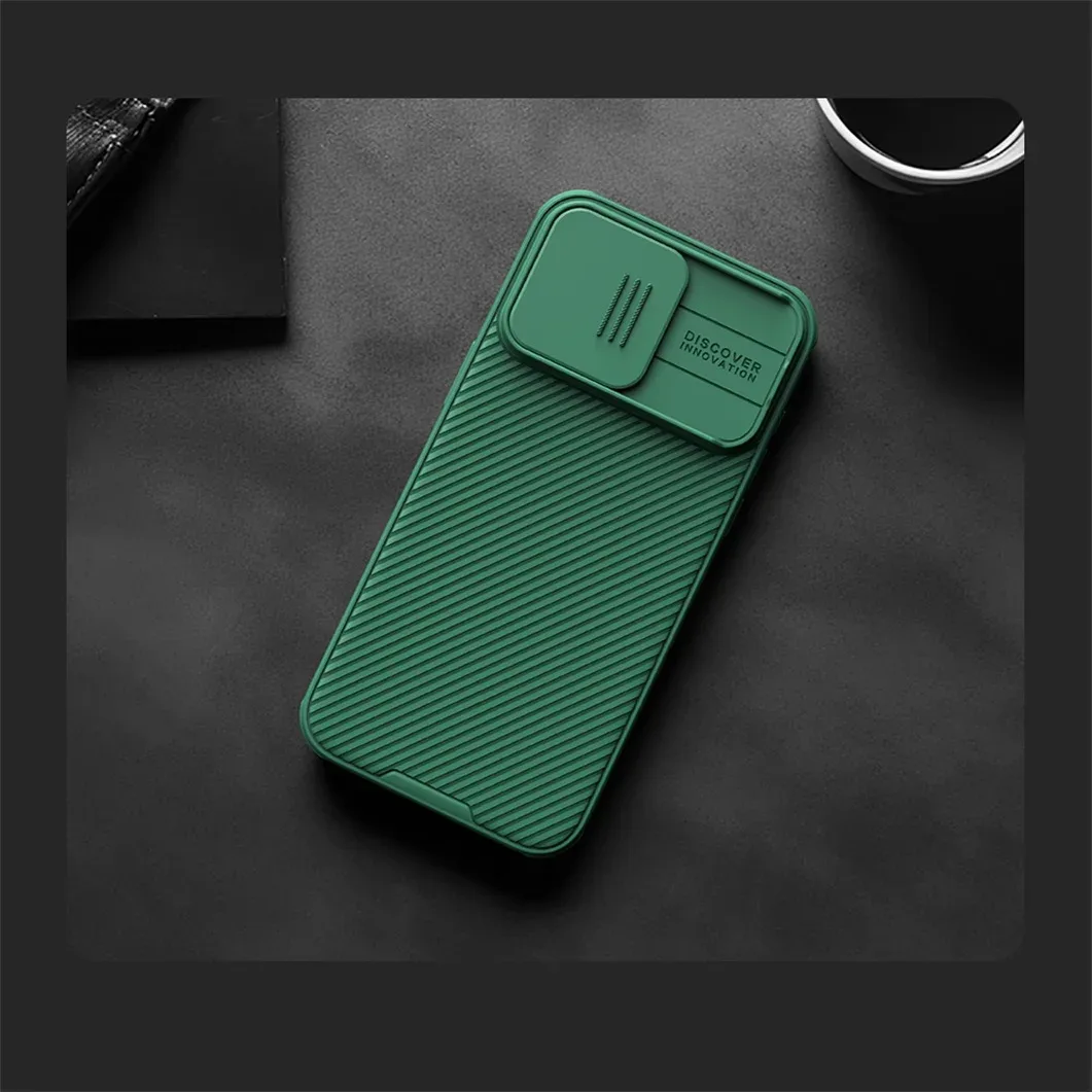 For iPhone 16 Pro /Pro Max MagSafe Case NILLKIN CamShield Pro Magnetic Cover For iPhone 16 / 16 Plus With Shutter For Camera