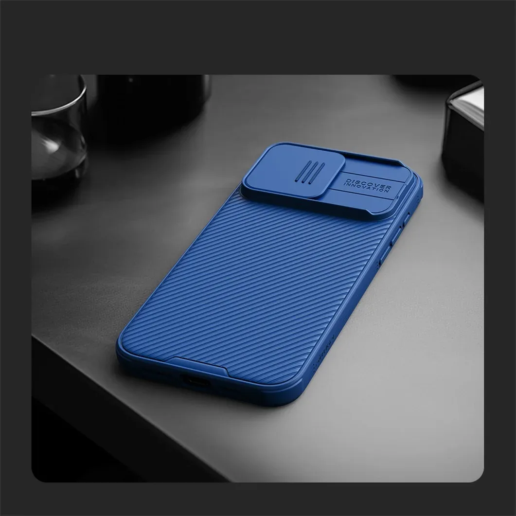 For iPhone 16 Pro /Pro Max MagSafe Case NILLKIN CamShield Pro Magnetic Cover For iPhone 16 / 16 Plus With Shutter For Camera