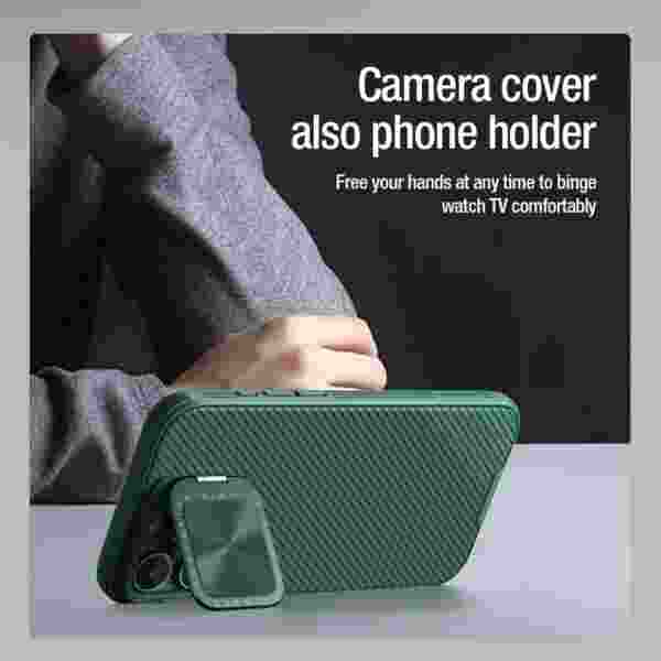 Чехол Nillkin Camshield Prop для iPhone 16, iPhone 16 Pro, iPhone 16 Pro Max (MagSafe) — изображение 4