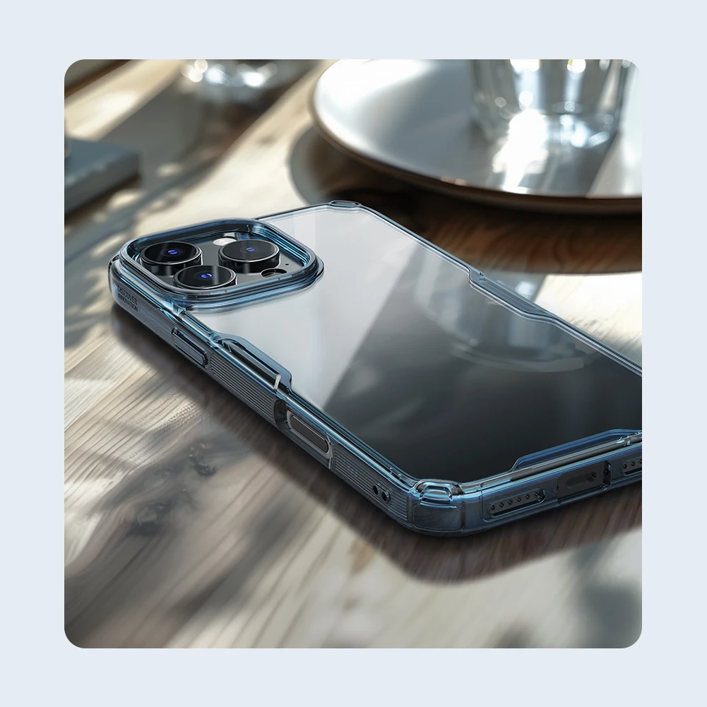 Чехол Nillkin Nature TPU Pro Silicone для iPhone 16, iPhone 16 Plus, iPhone 16 Pro, iPhone 16 Pro Max