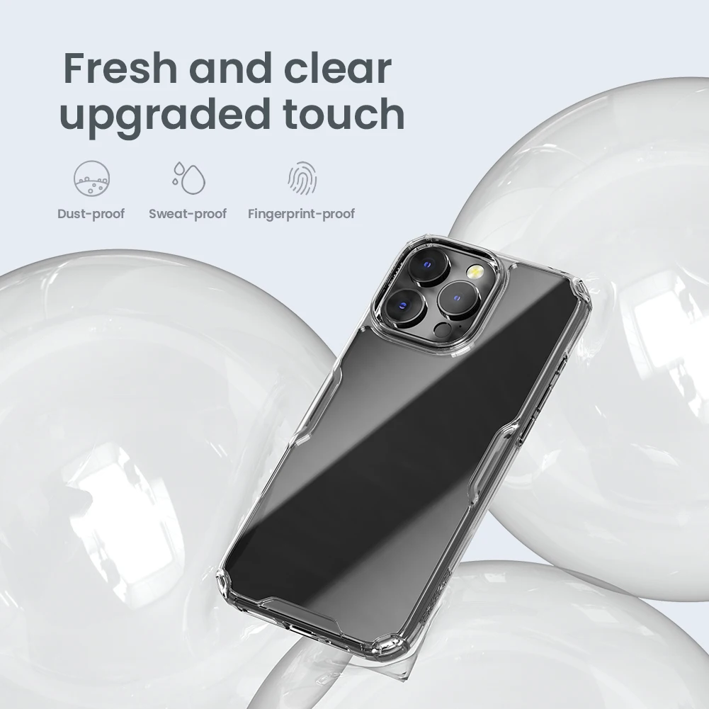 Чехол Nillkin Nature TPU Pro Silicone для iPhone 16, iPhone 16 Plus, iPhone 16 Pro, iPhone 16 Pro Max