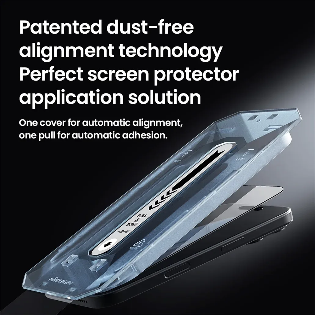 Nillkin For iPhone 16 Pro /Pro Max Tempered Glass CP+PRO Fully Screen Protector For iPhone 16 / 16 Plus With Installation Tool