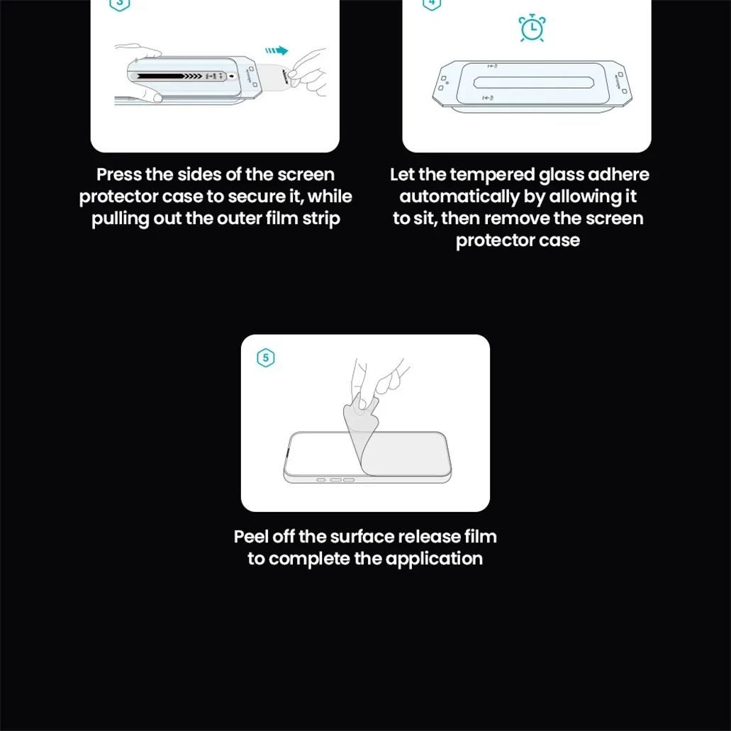 Nillkin For iPhone 16 Pro /Pro Max Tempered Glass CP+PRO Fully Screen Protector For iPhone 16 / 16 Plus With Installation Tool
