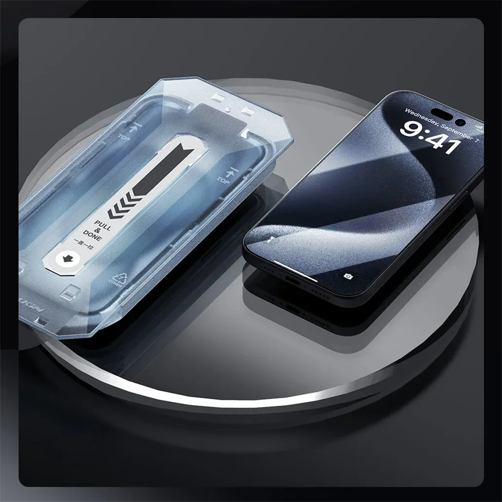 Nillkin For iPhone 16 Pro /Pro Max Tempered Glass CP+PRO Fully Screen Protector For iPhone 16 / 16 Plus With Installation Tool