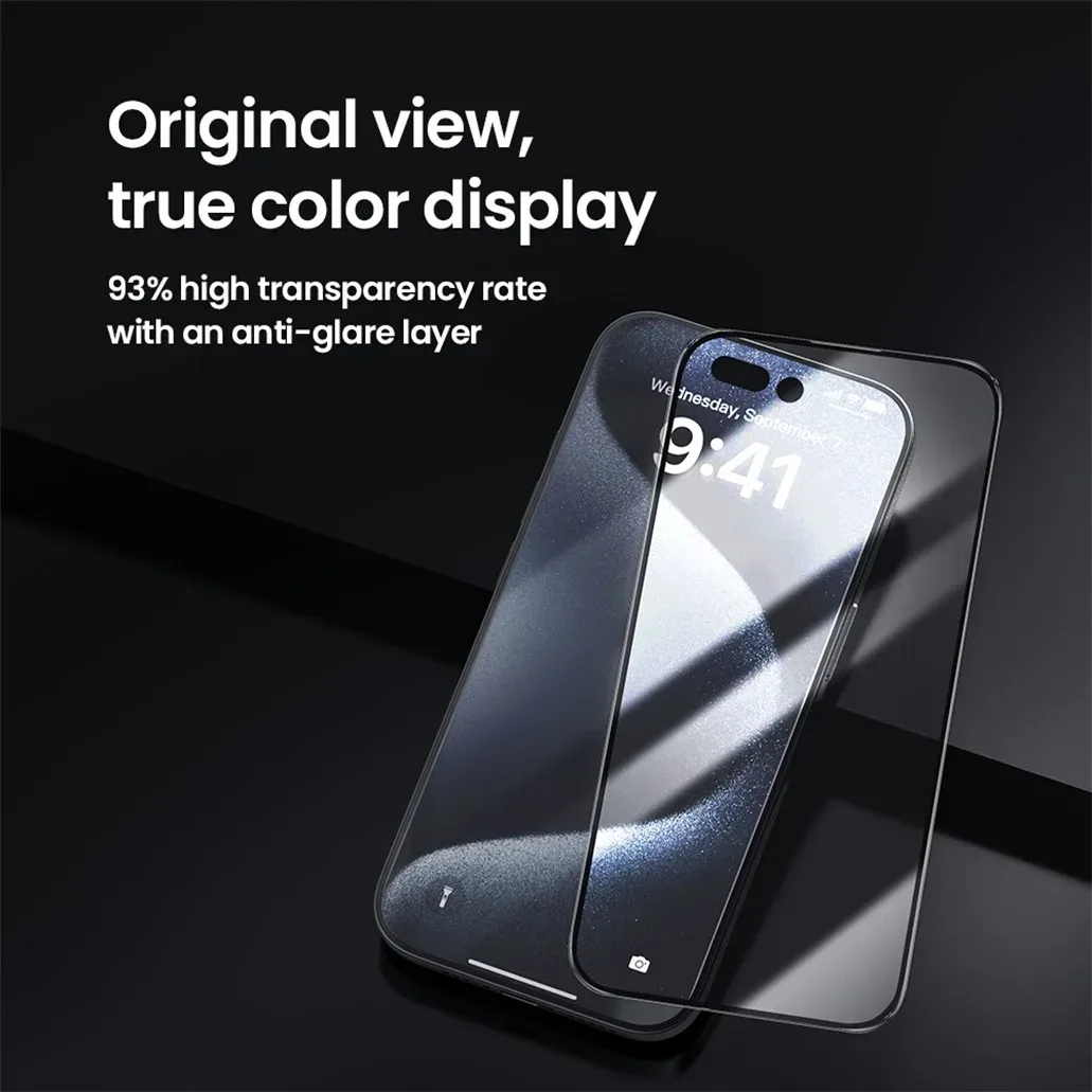 Nillkin For iPhone 16 Pro /Pro Max Tempered Glass CP+PRO Fully Screen Protector For iPhone 16 / 16 Plus With Installation Tool