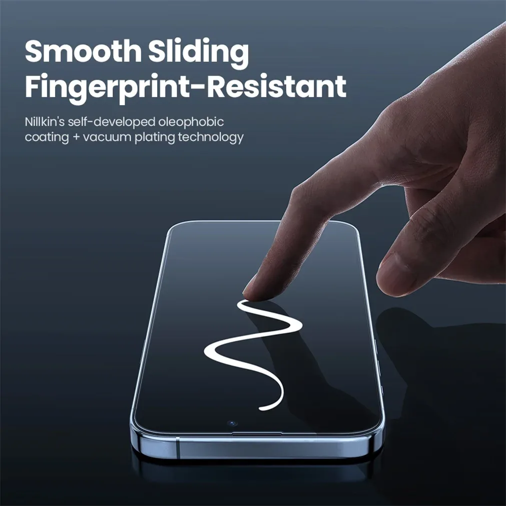 For iPhone 16 Pro /Pro Max Tempered Glass Nillkin Anti Peeping Glass Privacy Protection Screen Protector For iPhone 16 /16 Plus