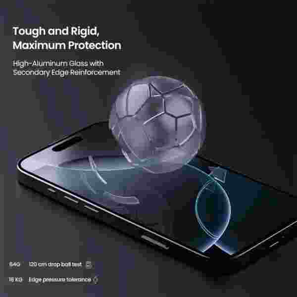 Защитное стекло Nillkin для iPhone 16, iPhone 16 Plus, iPhone 16 Pro, iPhone 16 Pro Max (H+PRO) — изображение 3