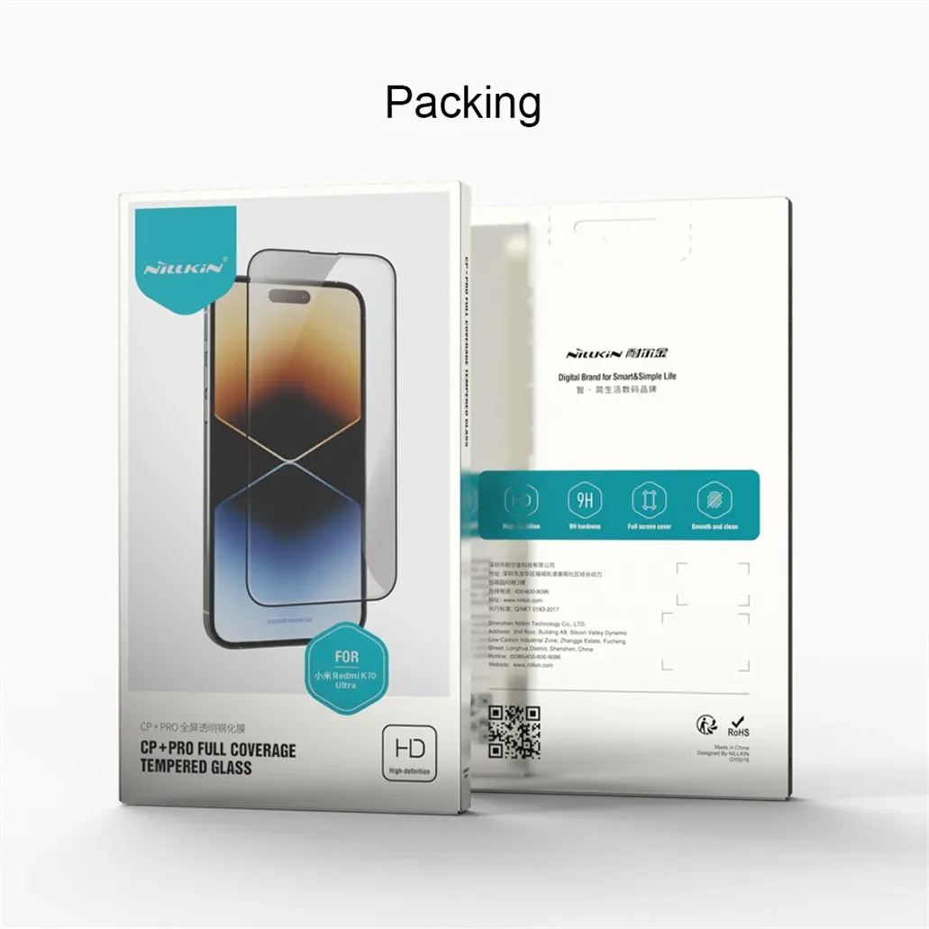 Nillkin For Xiaomi 14T / 14T PRO Tempered Glass Amazing CP+PRO Anti-Explosion Full Glue Fully Screen Protector For Mi 14T PRO