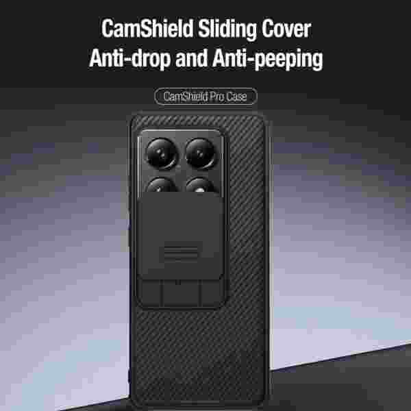 Чехол Nillkin Camshield Pro для Xiaomi 14T Pro, Xiaomi 14T 5G — изображение 2