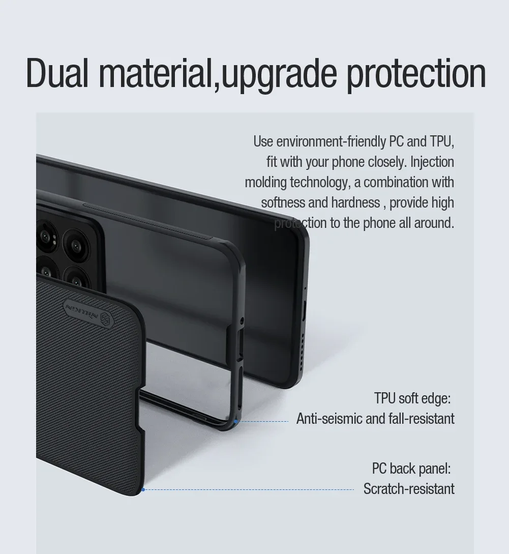 For Xiaomi 14T Pro / 14T 5G MagSafe Case Nillkin Frosted Shield Magnetic Wireless charging Case Shockproof Cover For Mi 14T Pro