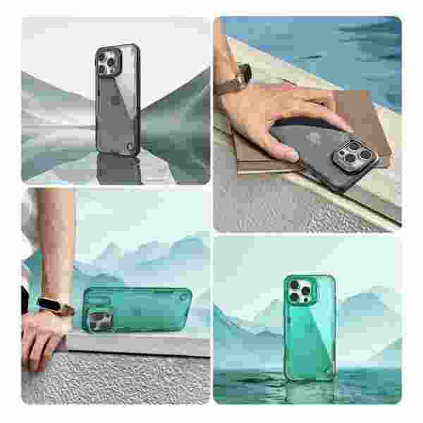 Чехол Nillkin Iceblade Prop для iPhone 16 Pro Max (прозрачная крышка) — изображение 2