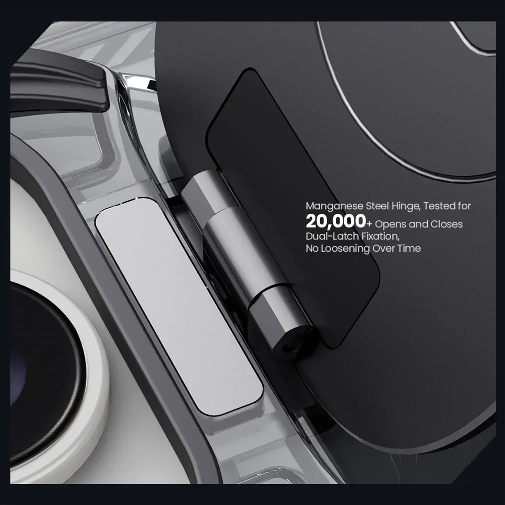 For iPhone 16 Pro /Pro Max Magsafe Case NILLKIN Transparent Case Magnetic Wireless Charging Camera Cover For iPhone 16 /16 Plus