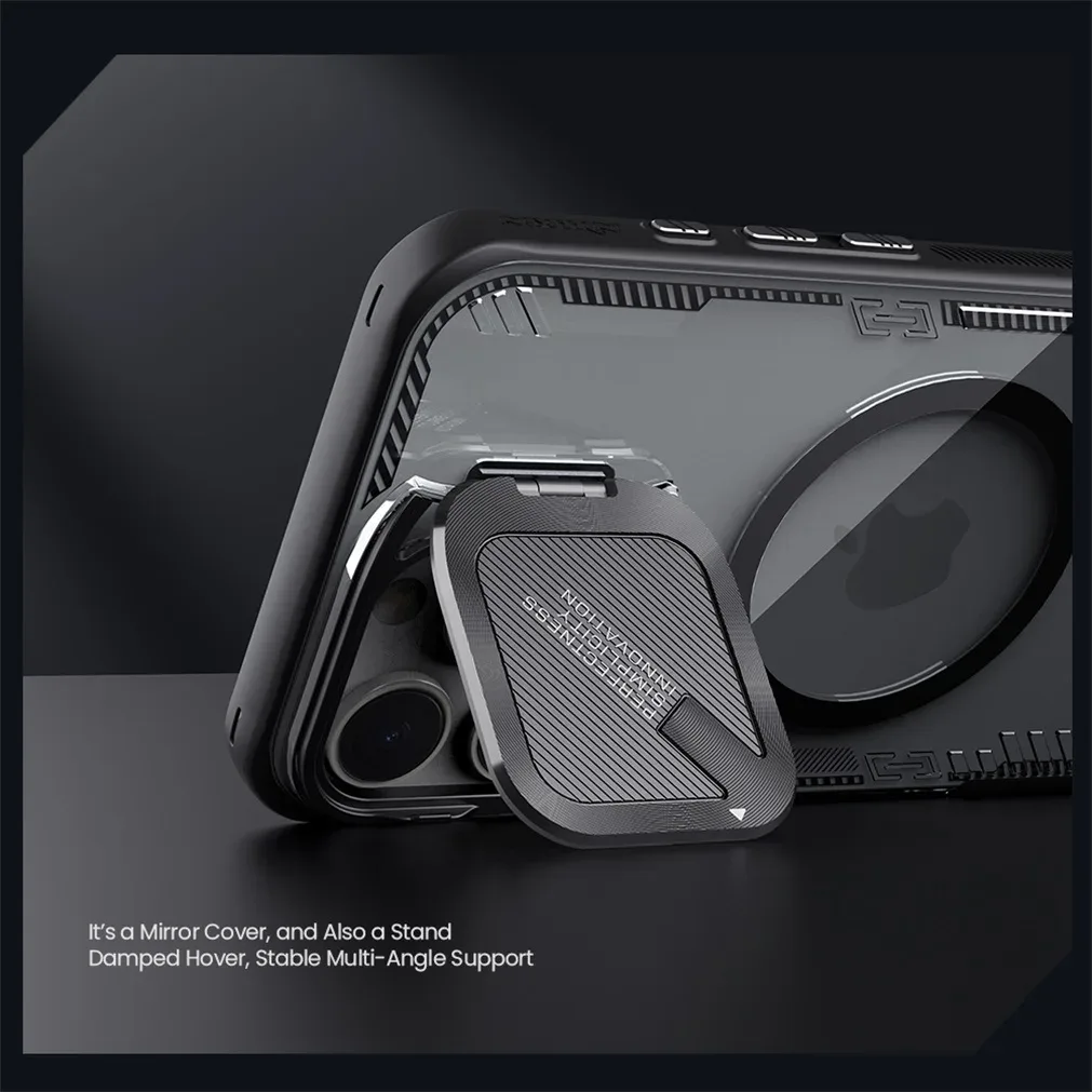 For iPhone 16 Pro /Pro Max Magsafe Case NILLKIN Transparent Case Magnetic Wireless Charging Camera Cover For iPhone 16 /16 Plus