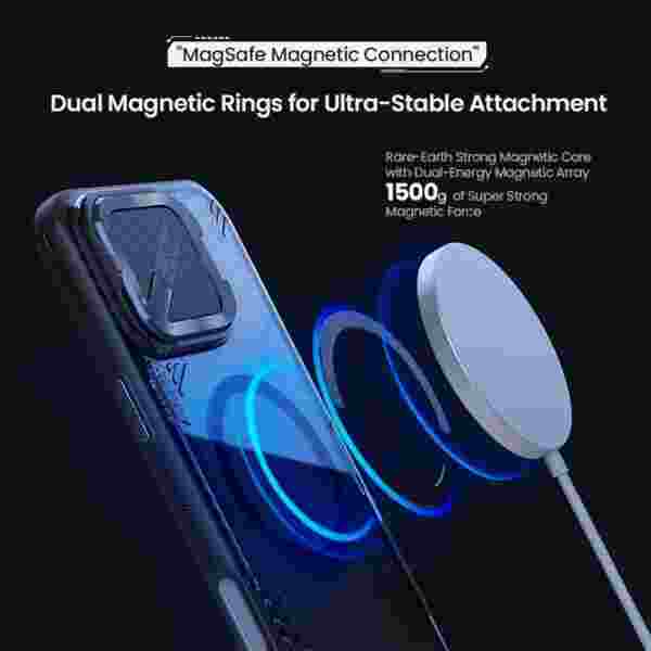 Чехол Nillkin Iceblade Prop для iPhone 16, iPhone 16 Plus, iPhone 16 Pro, iPhone 16 Pro Max — изображение 4