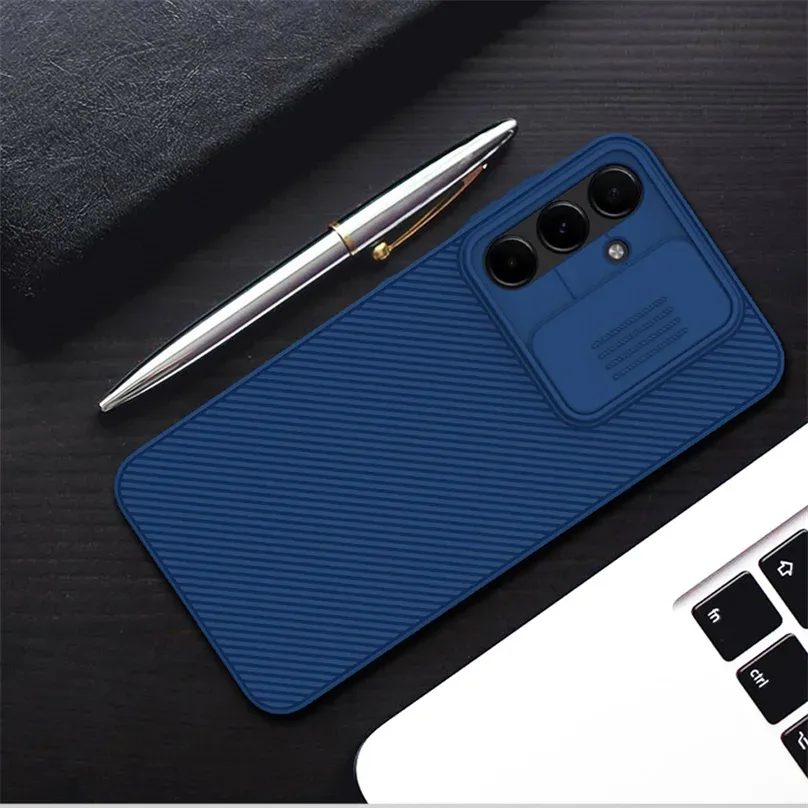 For Samsung Galaxy A16 5G Case NILLKIN CamShield Privacy Protection Shockproof Back Cover For Samsung A16 5G With Camera Curtain